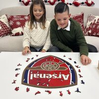 Arsenal FC - Logo - Puzzle in Legno Taglia S (150 Pezzi)