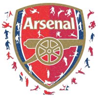 Arsenal FC - Logo - Puzzle en bois Taille L (500 pi&egrave;ces)