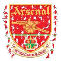 Arsenal FC - Logo R&eacute;tro - Puzzle en Bois Taille S (150 Pi&egrave;ces)