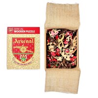 Arsenal FC - Logo retr&ograve; - Puzzle in Legno Taglia L (500 Pezzi)