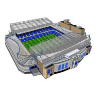Chelesea FC - Stamford Bridge Stadium - Holz Puzzle Gr&ouml;sse M (270 Teile)