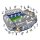 Chelesea FC - Stamford Bridge Stadium - Holz Puzzle Gr&ouml;sse M (270 Teile)