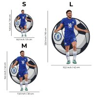 Chelsea FC - Reece James - Puzzle in Legno Taglia S (150 Pezzi)