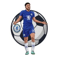 Chelsea FC - Reece James - Puzzle en bois Taille L (500 pi&egrave;ces)