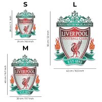 Liverpool FC - Logo - Puzzle en bois Taille L (500 pi&egrave;ces)
