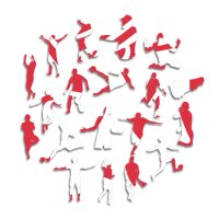 Liverpool FC - Logo Liver Bird - Wooden Puzzle Size L (500 pieces)