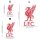 Liverpool FC - Logo Liver Bird - Wooden Puzzle Size L (500 pieces)