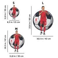 Liverpool FC - Darwin Nu&ntilde;ez - Wooden Puzzle Size L (500 pieces)