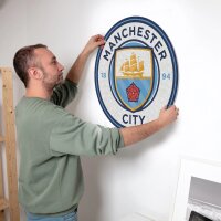 Manchester City FC - Logo - Puzzle in Legno Taglia S (150 Pezzi)