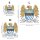Man City FC - Retro Logo - Wooden Puzzle Size L (500 pieces)