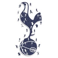 Tottenham Hotspur FC - Logo - Puzzle in Legno Taglia L (500 Pezzi)