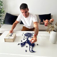 Tottenham Hotspur FC - Logo - Puzzle in Legno Taglia L (500 Pezzi)