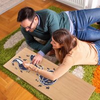 Tottenham Hotspur FC - Logo - Puzzle in Legno Taglia L (500 Pezzi)
