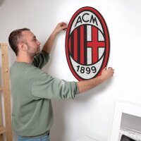 AC Milan - Logo - Puzzle in Legno Taglia S (150 Pezzi)