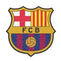 FC Barcelona - Logo - Holz Puzzle Gr&ouml;sse M (270 Teile)