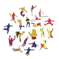 FC Barcelona - Logo - Holz Puzzle Gr&ouml;sse M (270 Teile)