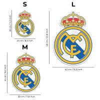 Real Madrid CF - Logo - Puzzle en bois Taille L (500 pi&egrave;ces)