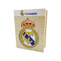 Real Madrid CF - Logo - Puzzle en bois Taille L (500 pi&egrave;ces)