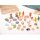 Set di 37 figure in legno a tema forestale