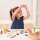 Set di 37 figure in legno a tema forestale