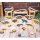 15 figurines de reptiles et damphibiens en blocs de bois