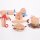 Set of 10 sea creature wooden figures