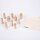 Ensemble de 10 figurines communautaires en bois