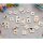 Gioco delle coppie di immagini di animali domestici (Memo) in legno (28 pezzi)