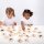 Gioco delle coppie di immagini di animali domestici (Memo) in legno (28 pezzi)