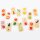 Fruit and vegetable picture pairs game (Memo) in wood (28 pieces)