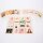 Wooden life sequence picture tiles