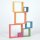 Set di 7 quadrati arcobaleno in legno