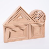 Set di 7 archi in legno