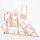 Set di 7 archi in legno
