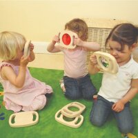 Set di specchi facili da tenere e schermi colorati per esploratori