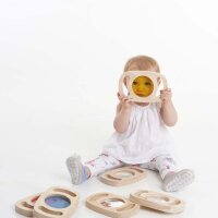 Set di specchi facili da tenere e schermi colorati per esploratori