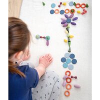 108 Piece Wooden Treasure Set with Sorting Box - Creative Play Set