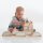 Set of 8 large wooden geometric shapes with integrated mirror