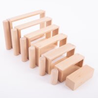 </p>Set da 40 pezzi con colonne in legno di faggio per costruzioni avventurose </p>