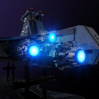 LMB 2.0 Kit di illuminazione  a LED per LEGO&reg; 75367 Star Wars Incrociatore d&rsquo;attacco della Repubblica classe Venator