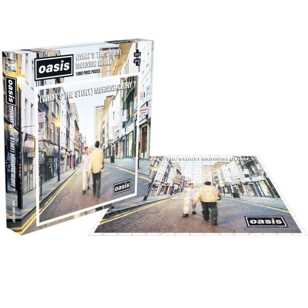 Oasis - Quelle est lhistoire Morning Glory - Puzzle motif album (1000 pi&egrave;ces)