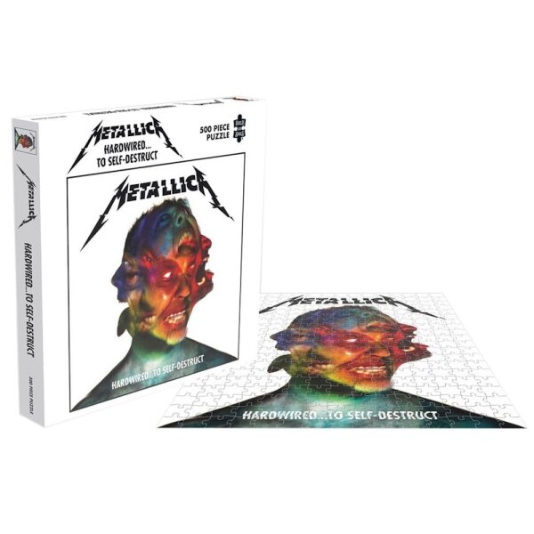 Metallica - C&acirc;bl&eacute; pour sautod&eacute;truire - Puzzle motif album (500 pi&egrave;ces)