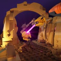 LMB 2.0 Kit de lumi&egrave;re pour LEGO&reg; 75380 Star Wars Diorama de la course de podracers de Mos Espa