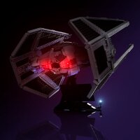 LMB 2.0 Kit di illuminazione a LED per LEGO&reg; 75382 Star Wars TIE Interceptor
