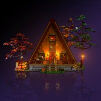 LMB 2.0  LEGO&reg; A-Frame Cabin #21338 Light Kit