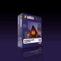 LMB 2.0  LEGO&reg; A-Frame Cabin #21338 Light Kit