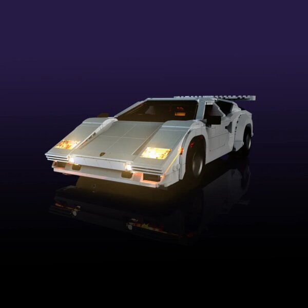 LMB 2.0 LED Licht Set f&uuml;r LEGO&reg;  10337 Lamborghini Countach 5000 Quattrovalvole