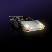 LMB 2.0 LED Licht Set f&uuml;r LEGO&reg;  10337 Lamborghini Countach 5000 Quattrovalvole