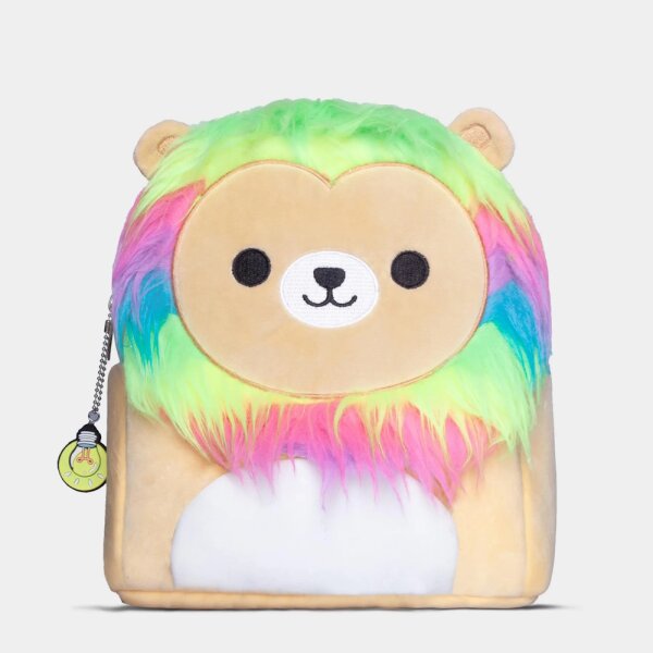 Squishmallows - Leonard - Mini Rucksack aus Pl&uuml;sch (ca. 30cm)
