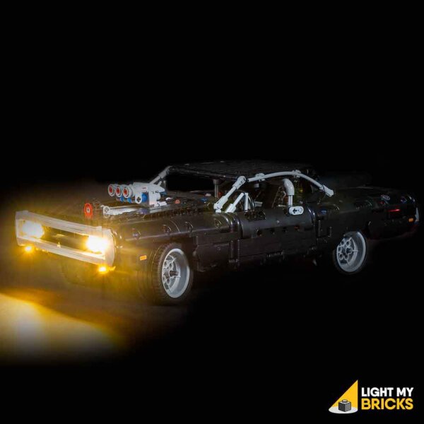 DEL Lumière d'éclairage pour lego technic 42111 DOM pour Dodge Charger débat 